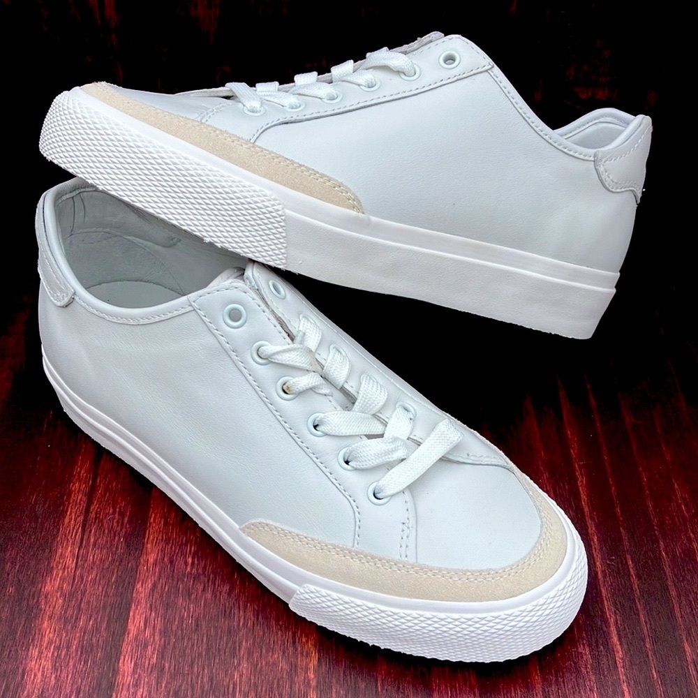 NWB Rag & Bone Army Low Sneakers, White Leather, US Women’s size 8.5